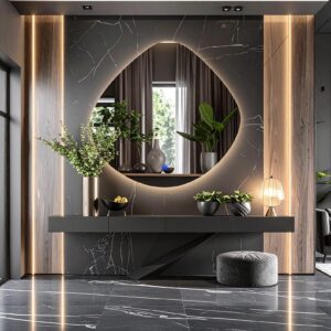 LED Irregular Backlite Mirror