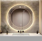 LED Round Scope Wall Mirror Frontlite