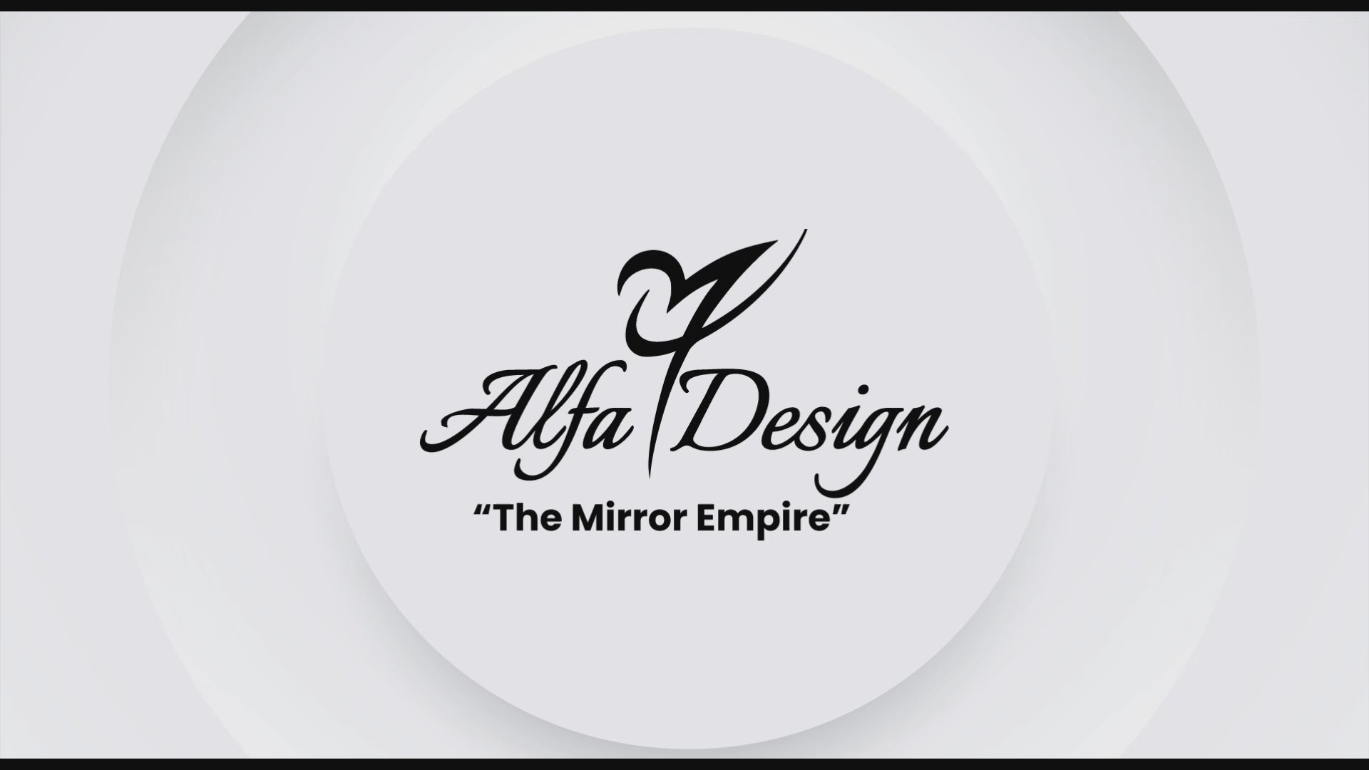 Load video: Contemporary Mirror Wall Clocks