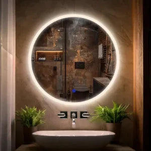 LED Round Fostrate Wall Mirror