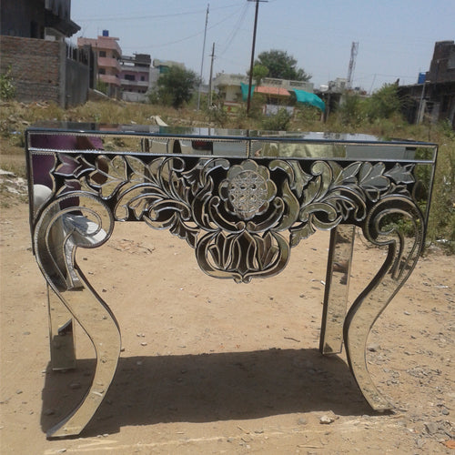 Venetian Console Table with Mirror