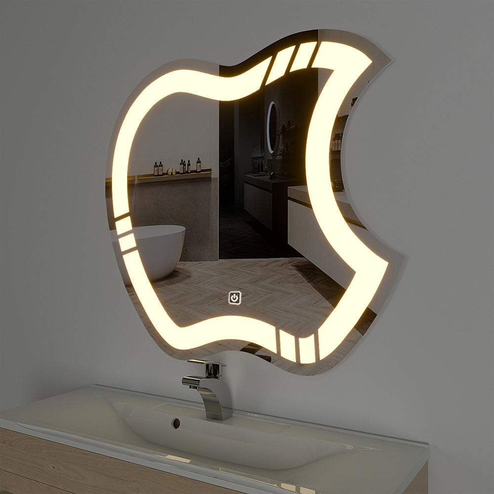 Apple LED Bathroom Mirror 24″inch Frontlite