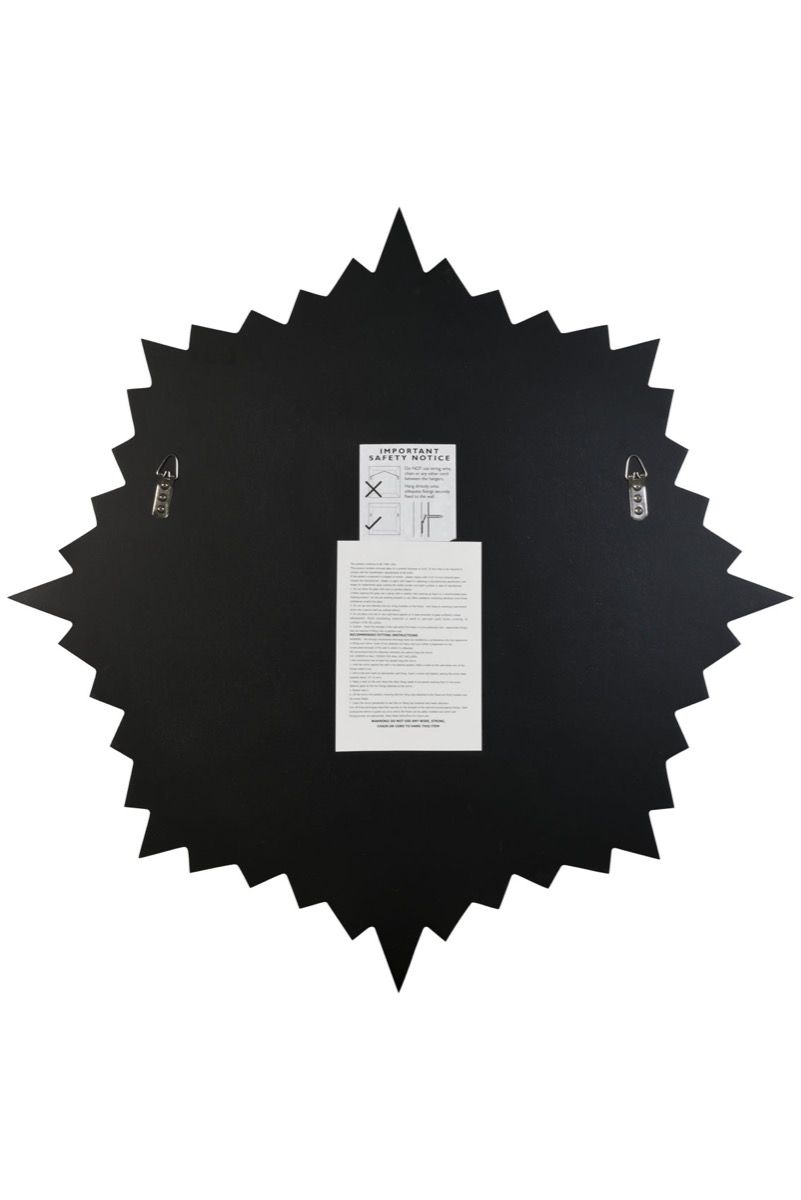 Round Sunburst Venetian Mirror