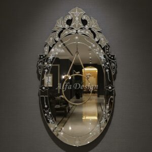 Hub Wall Venetian Mirror Oval