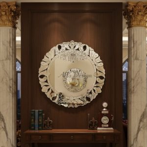 Wall Circle Venetian Round Mirror