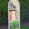 Somerley Gothic Arch Large Garden Mirror 190 X 75 CM