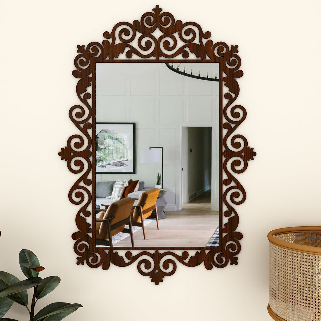 Traditional vanity mirror