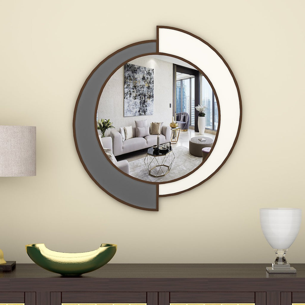 Decorative Wooden Vanity Mirror - Alfa Design