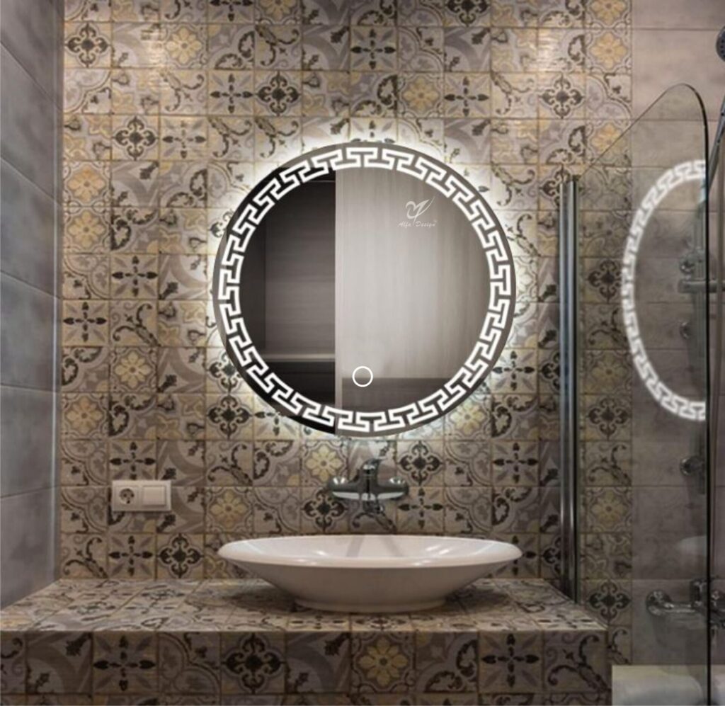 washroom led mirror