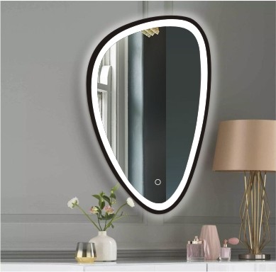 oval shape led mirror