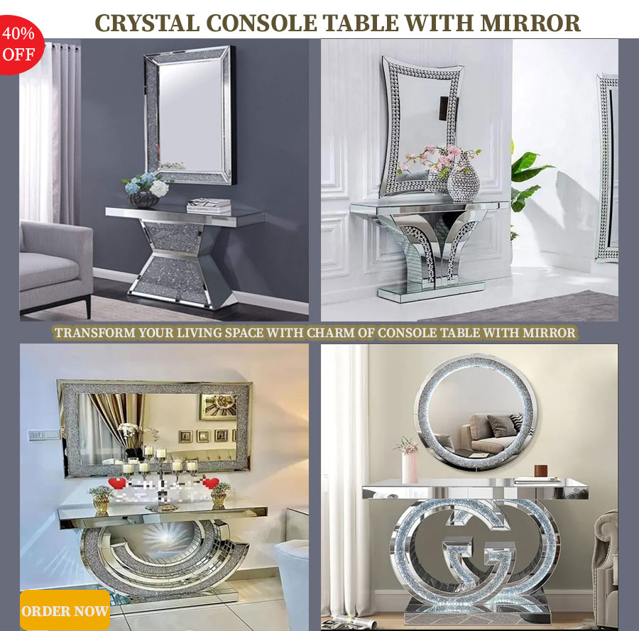 Console table mirror