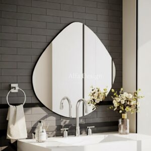 Bathroom Frameless Wall Mirror