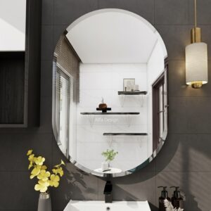 Capsule Frameless Wall Mirror