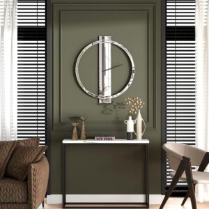 Decorative Mirror Wall Clocks, 24 Inch