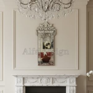 Bird Antique Wall Mirror Italian Venetian