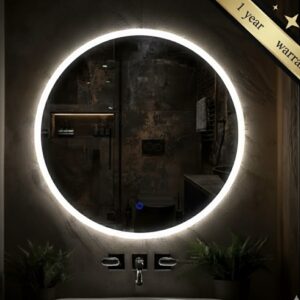 LED Round Fostrate Wall Mirror