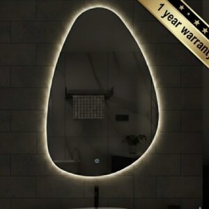 LED Irregular Bathroom Wall Mirror