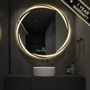LED Round Fostrate Wall Mirror