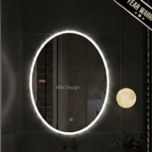 LED Oval Bathroom Wall Mirror