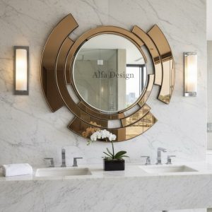 Brownz Contemporary Decorative Wall Mirror