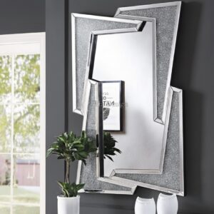 Diamond Crush Crystal Mirror
