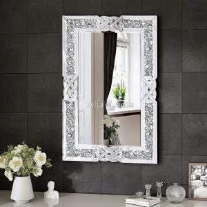 Ties Diamond Crush Crystal Mirror