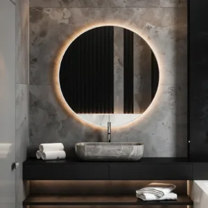 LED Round Backlite Wall Mirror